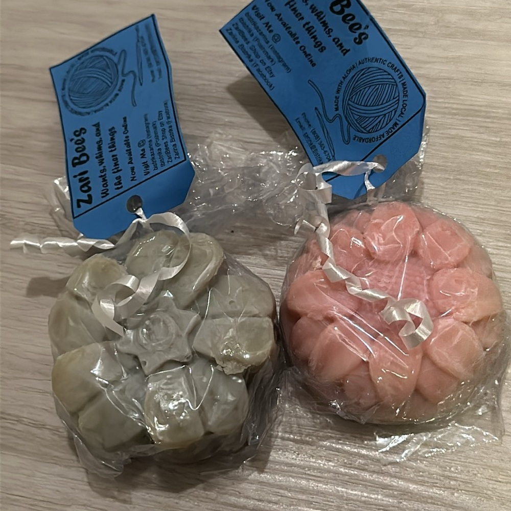Unscented Flower Soap Bars